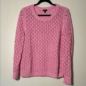 Talbots Pink Crew Neck Sweater